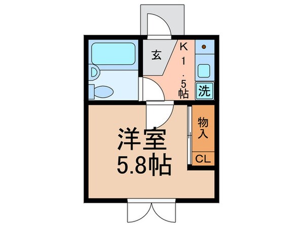 ウッドハウスの物件間取画像